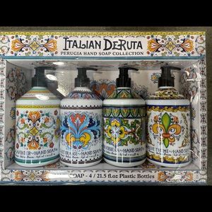 Combo Set 4 Italian Deruta Hand soap